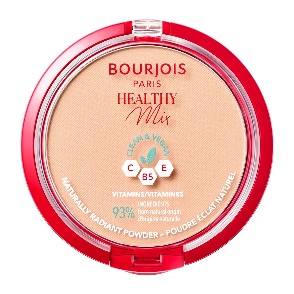 Healthy Mix Clean Veganský Matující Pudr 01 Ivory 2