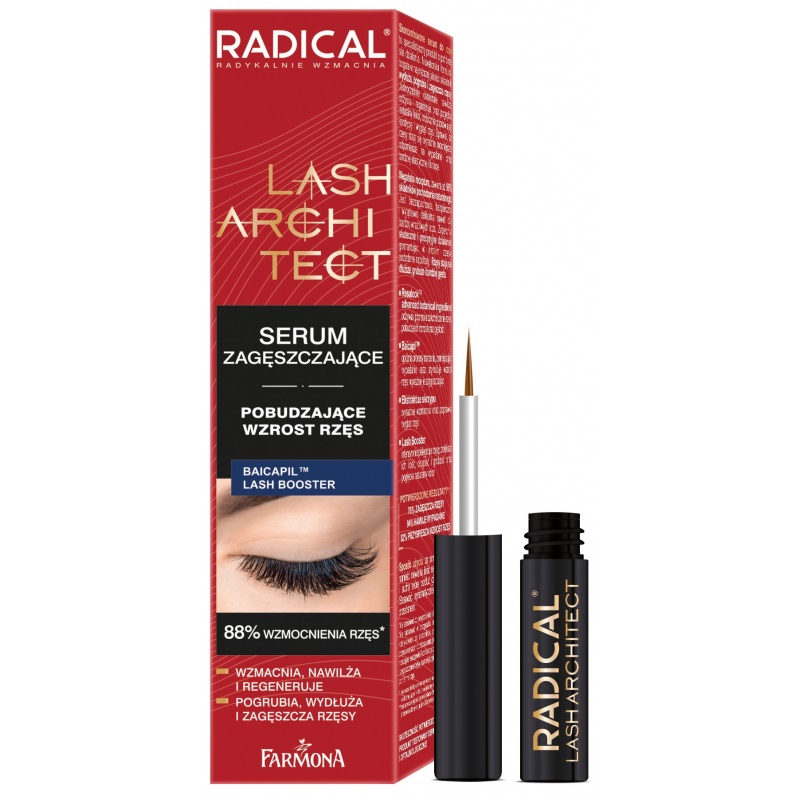 Radical Lash Architect Zahusťujúce Sérum Na Stimuláciu Rastu Rias 5ml