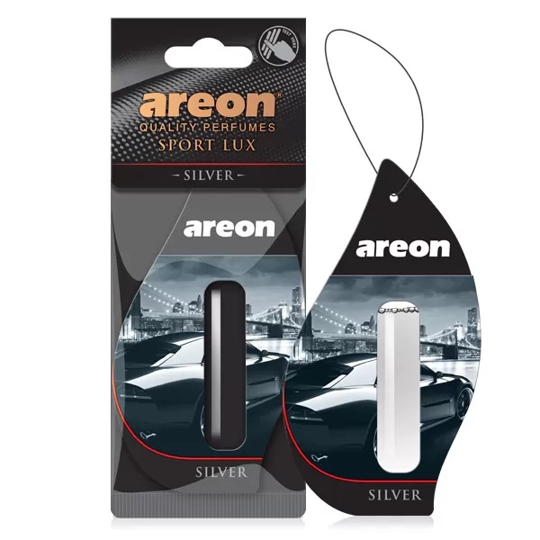 Sport Lux Tekutá Aroma Visačka Do Auta Silver