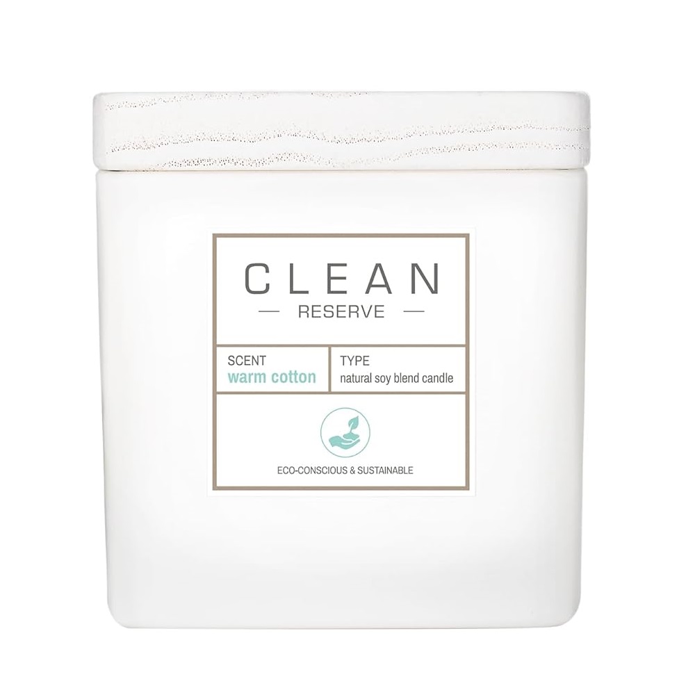 Sójová Vonná Svíčka Clean Reserve Warm Cotton