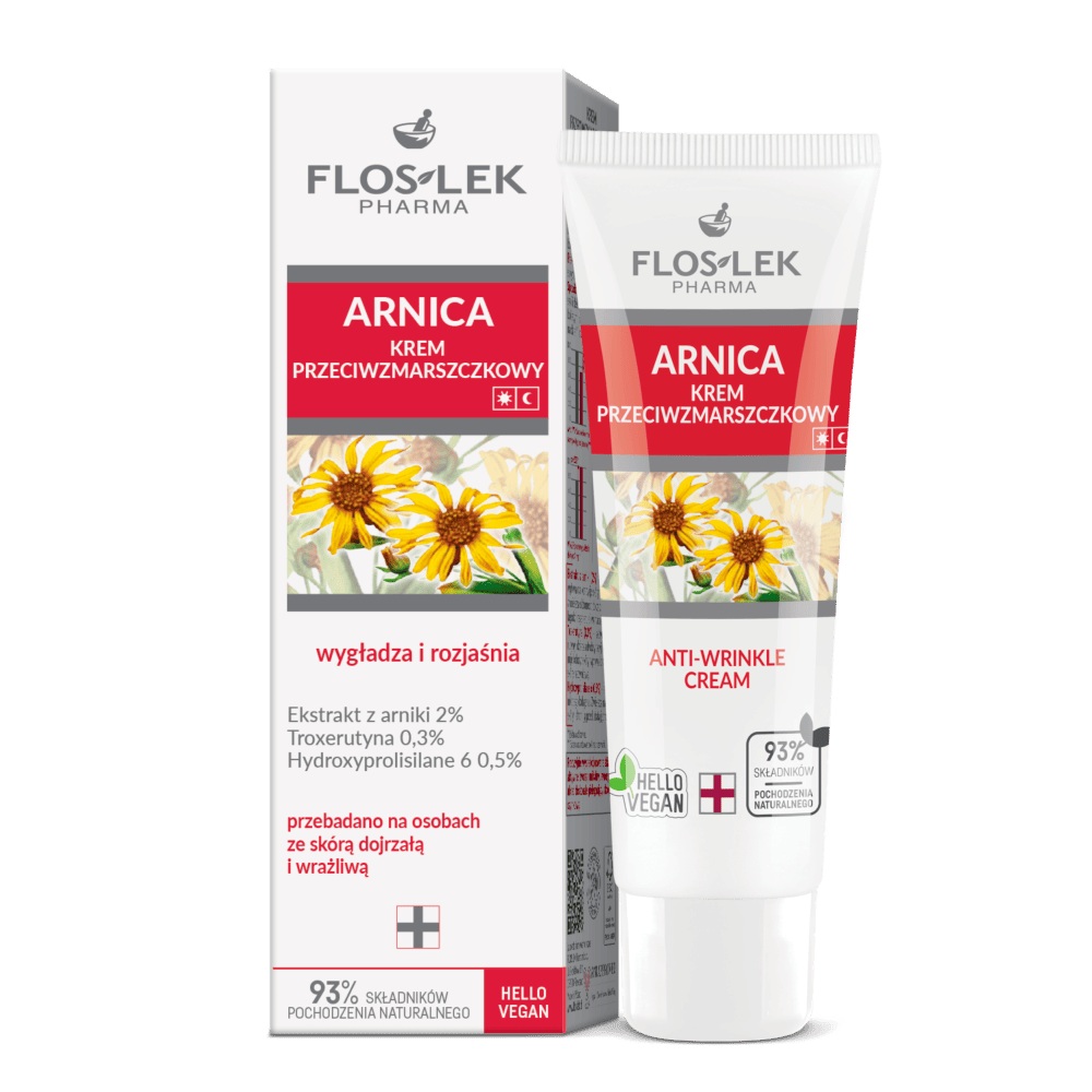 Arnikový Krém Proti Vráskam Na Kapilárnu Pleť 50ml