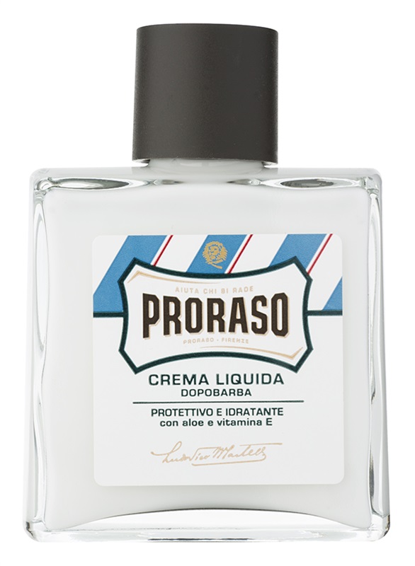 Crema Liquida Dopobarba – Ochranný Balzám Po Holení S Aloe Vera A Vitamínem E
