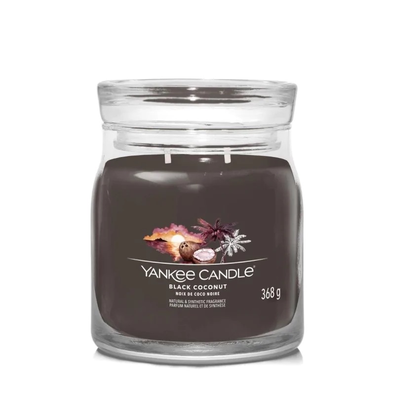 Black Coconut Střední Vonná Svíčka
