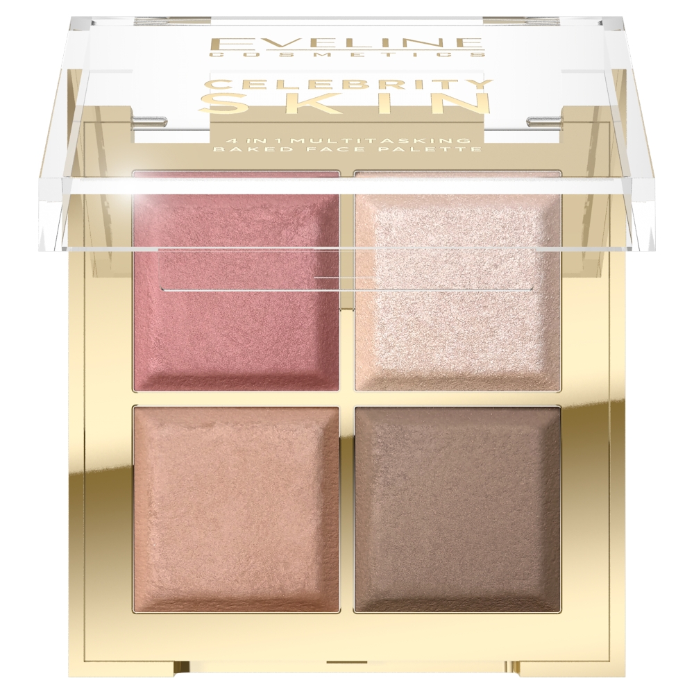 Celebrity Skin Multifunkční Konturovací Paleta 4 V 1 16 g
