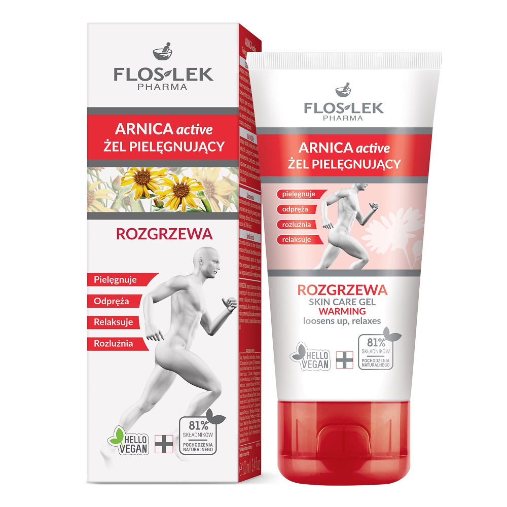 Arnica Active Hřejivý Pečující Gel 100 ml