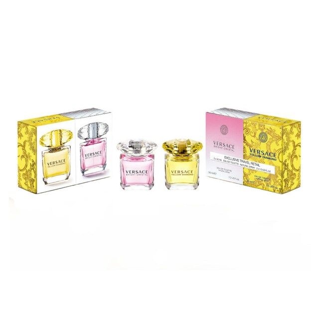 Woman Exclusive Travel Retail Exkluzivní Cestovní Sada: Yellow Diamond Ve Spreji + Bright Crystal Ve Spreji