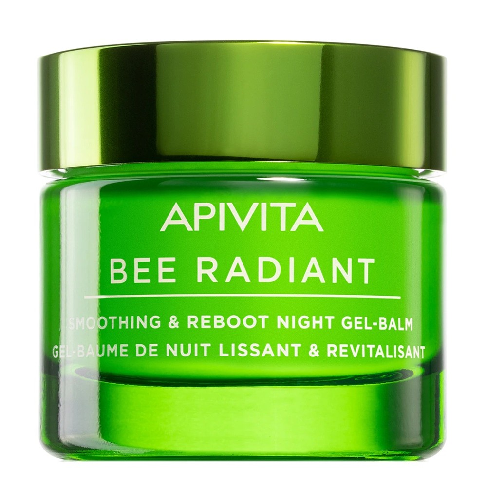 Bee Radiant Noční Gelový Balzám Smoothing & Reboot Lehký Gelový Balzám S Vyhlazujícími A Revitalizačními účInky