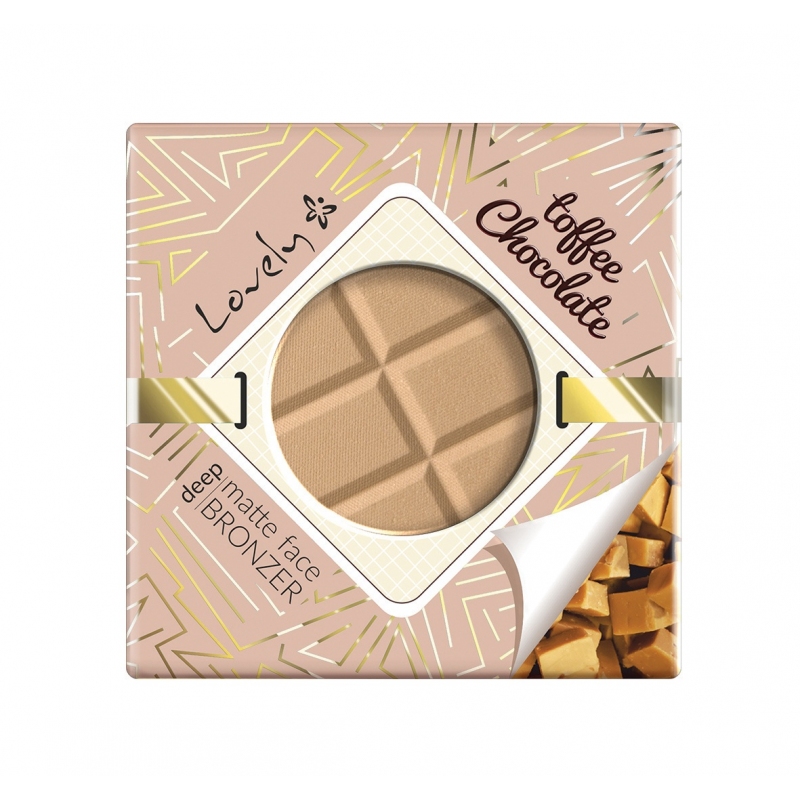 Toffee Chocolate Deep Matte Face Bronzer čOkoládový Matný Bronzující Pudr Na Obličej A…