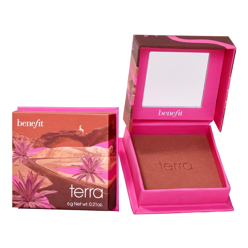 _Wanderful World Blushes Terra Pudrová Tvářenka Golden Brick-Red