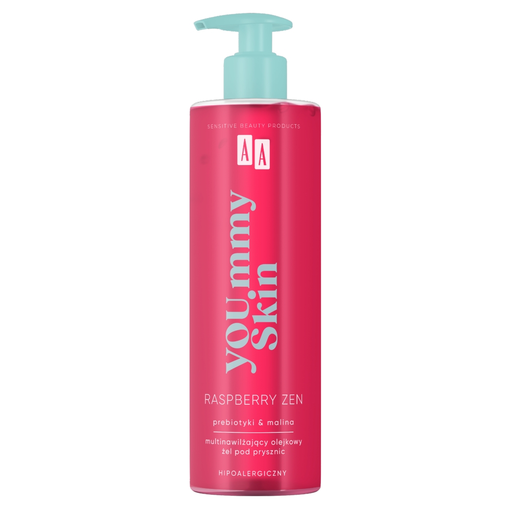 YOU.Mmy Raspberry Zen Multihydratačný Olejový Sprchový Gél 400ml