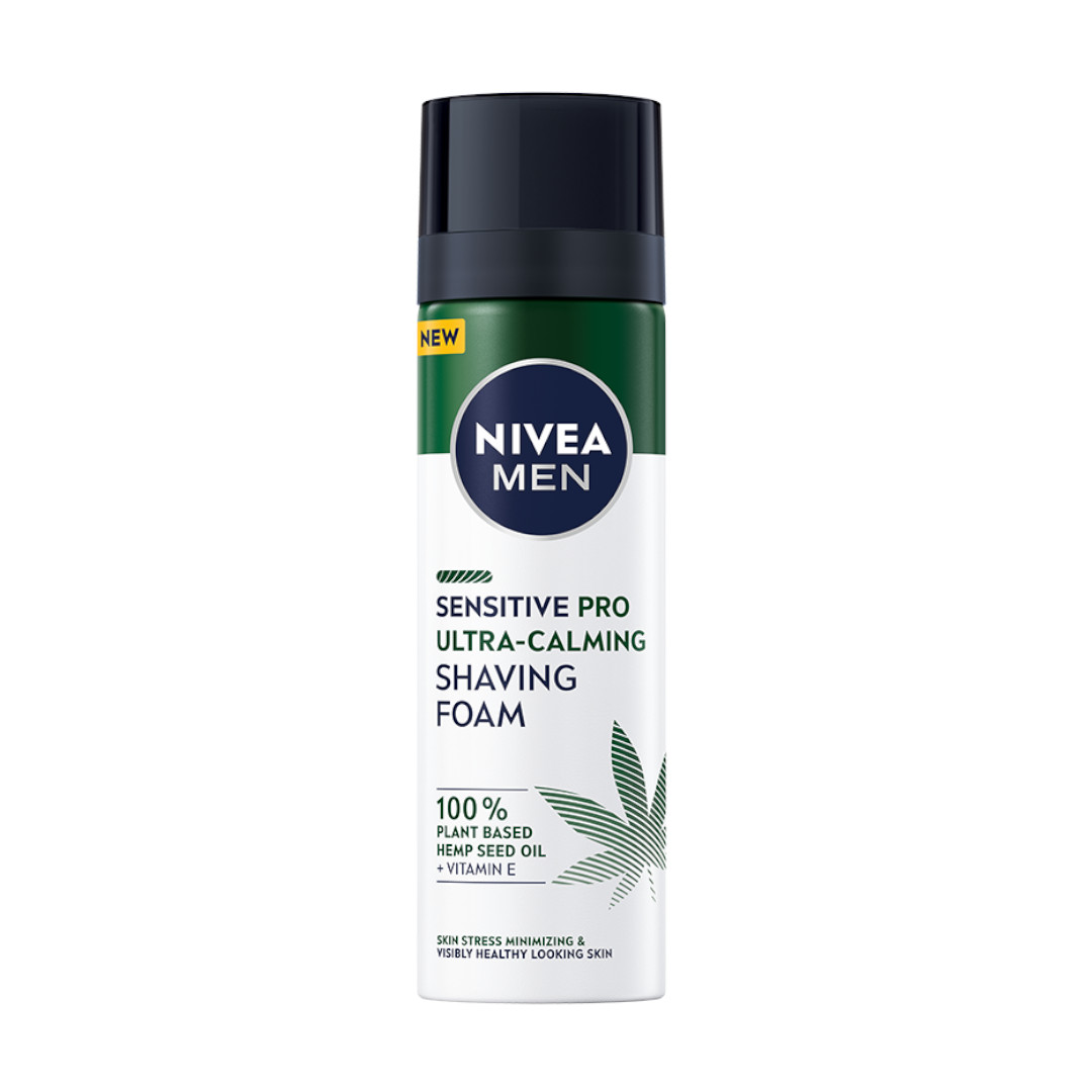 Pěna Na Holení Pro Muže Sensitive Pro Ultra-Calming S Konopným Olejem