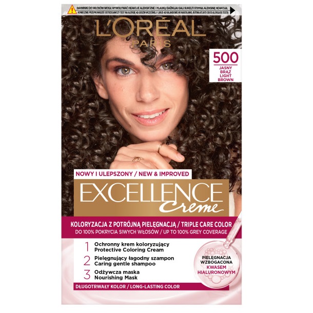 Excellence Creme Barva Na Vlasy 400 Brown 4