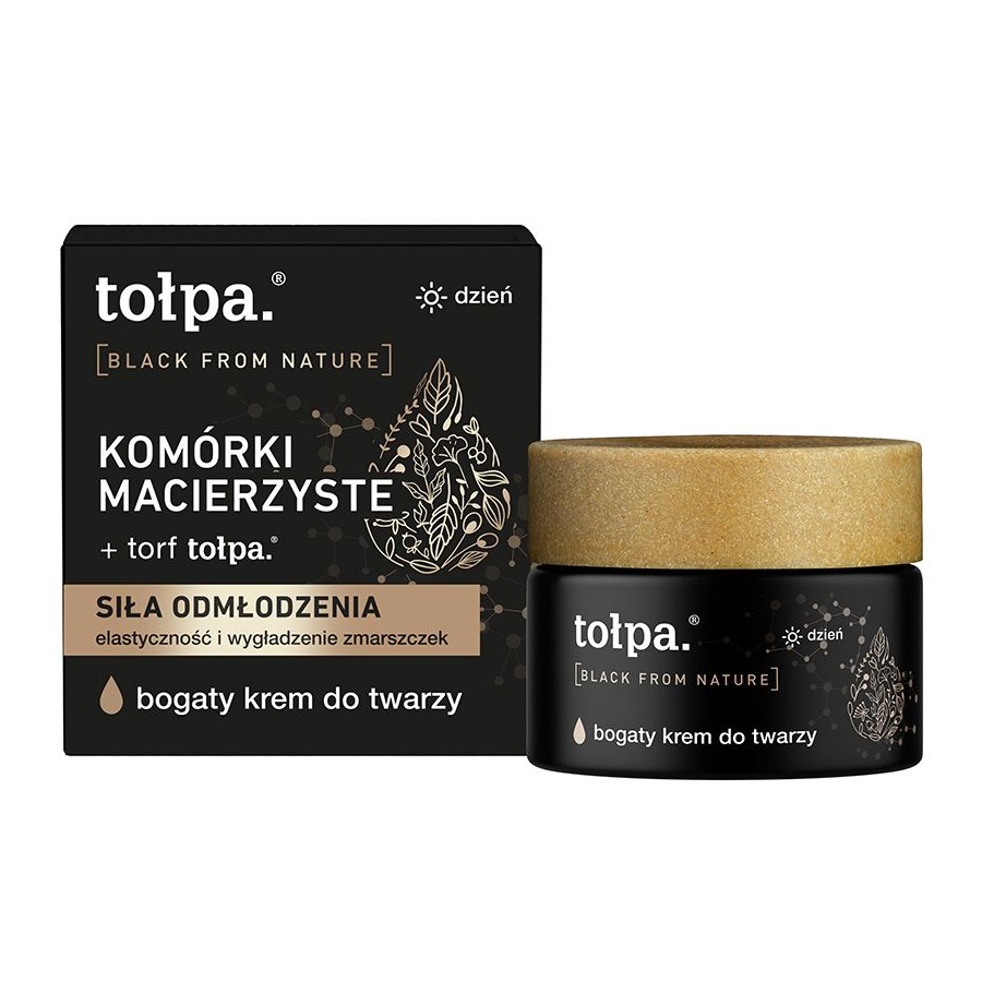 Tolpa Black From Nature Bohatý Denní Krém Na Obličej 50 ml