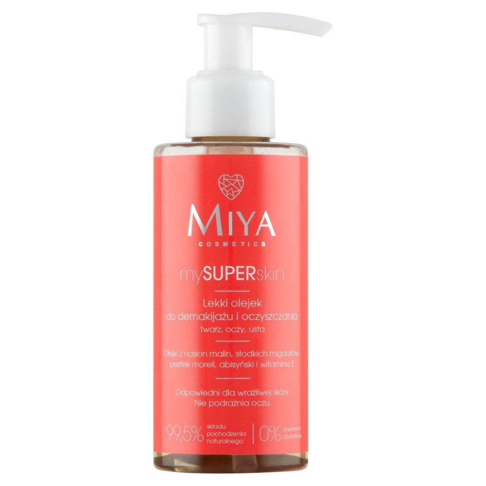MIYA_My Super Skin Lehký Odličovací A čIsticí Olej Na Obličej 140 ml