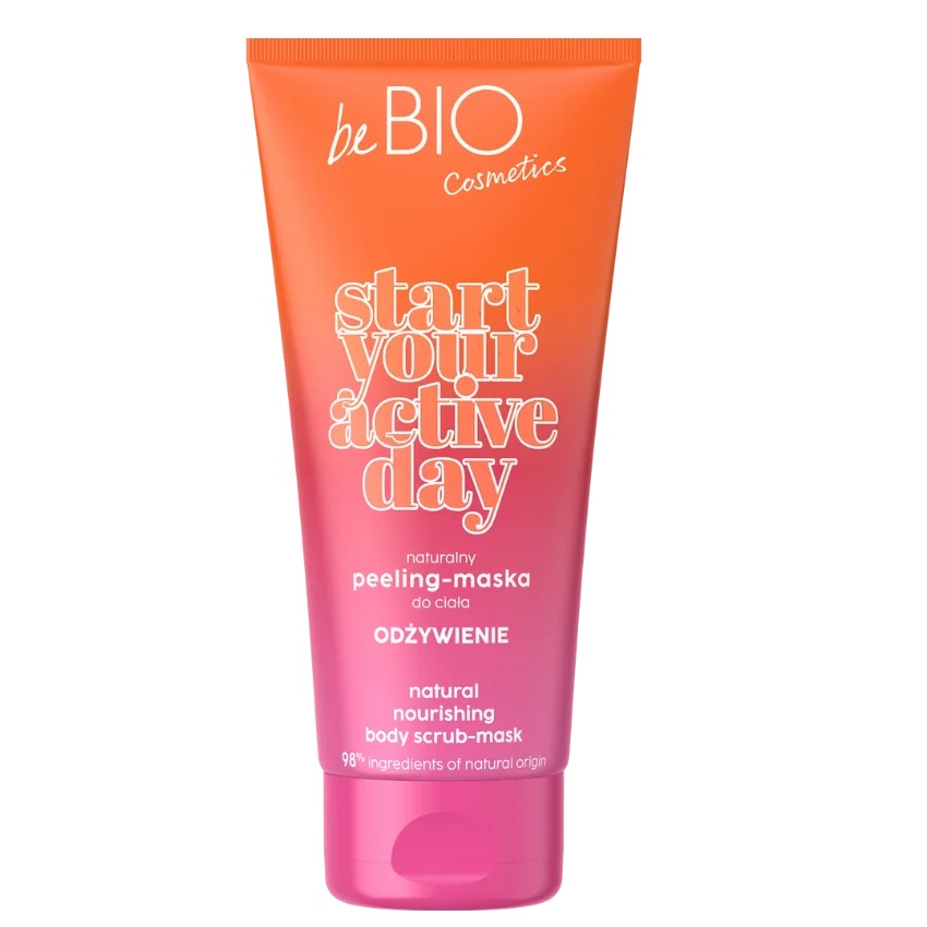 Start Your Active Day Shower Gel/Scrub-Mask Začněte Svůj Aktivní Den S Přírodním Tělový…