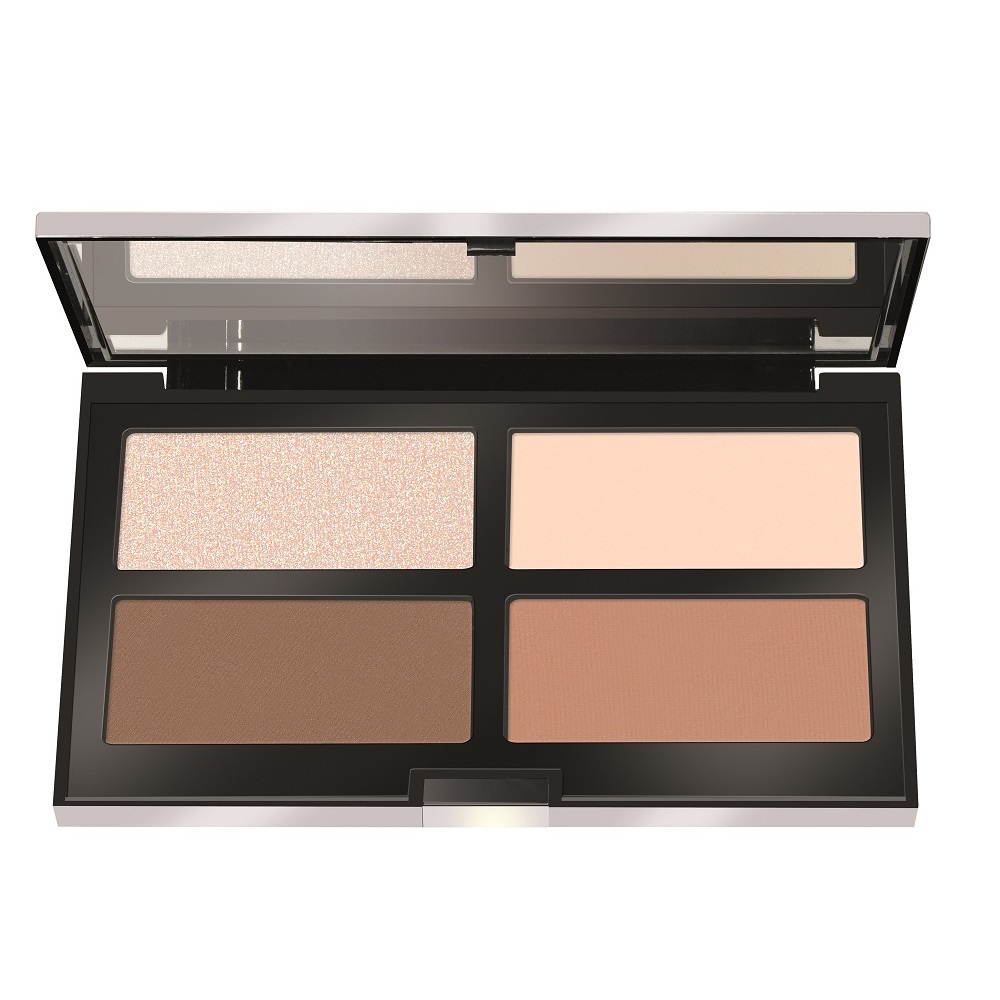Konturovací A Strobingová Pudrová Paletka Ready 4 Selfie Powder Palette 001 Pelli Chiar…