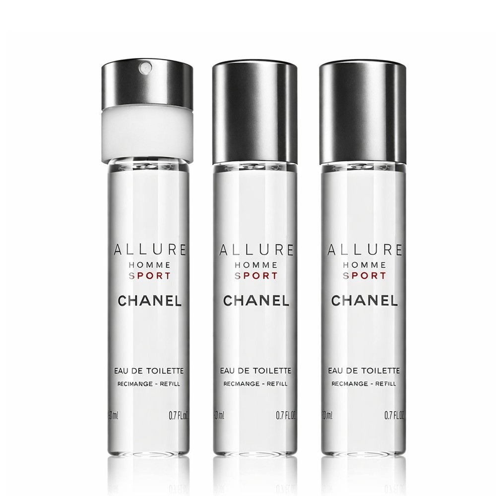 Allure Homme Sport Ve Spreji + 2 X Náplň 60 ml