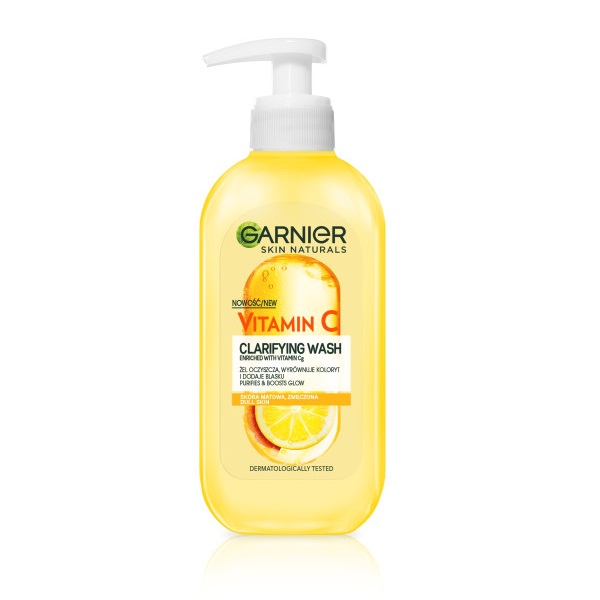 Skin Naturals Vitamin C čIsticí Gel S Vitaminem C A Výtažkem Z Citronu 200 ml