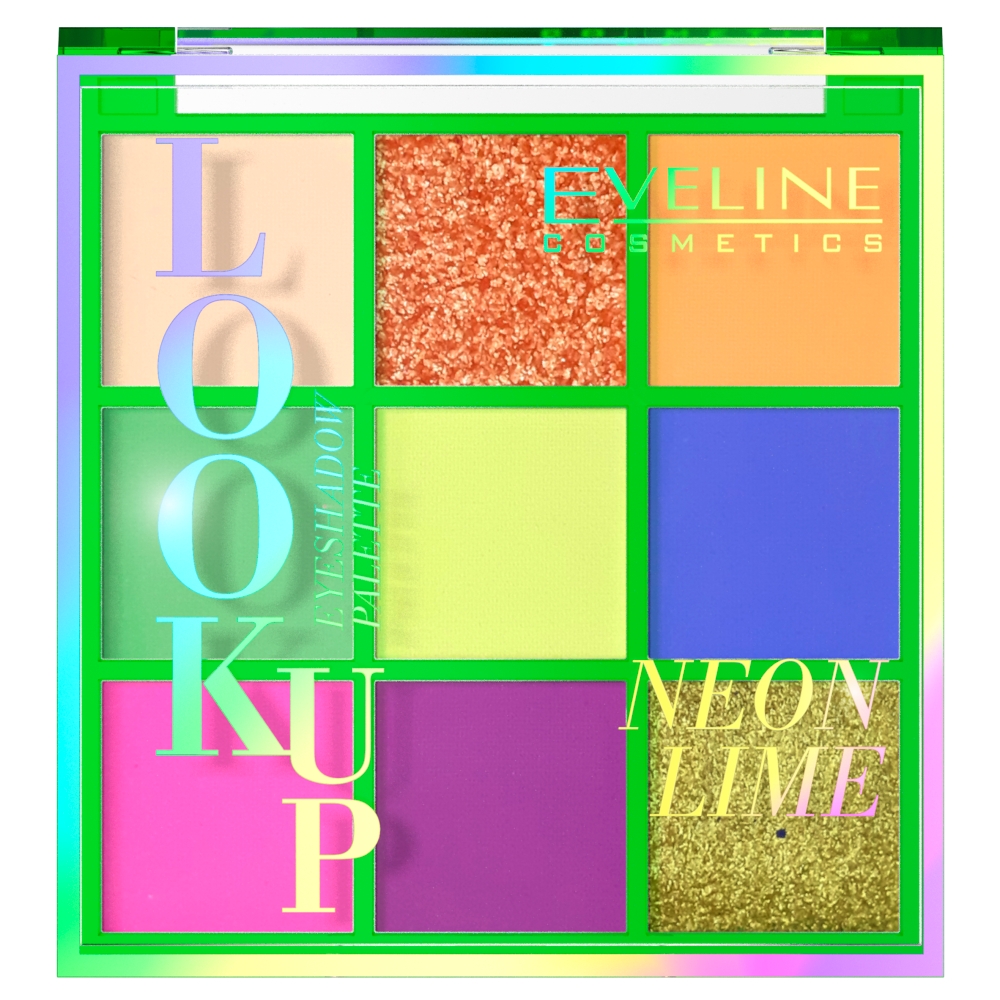 Look Up Palette 9 Očných Kvapiek Neon Lime