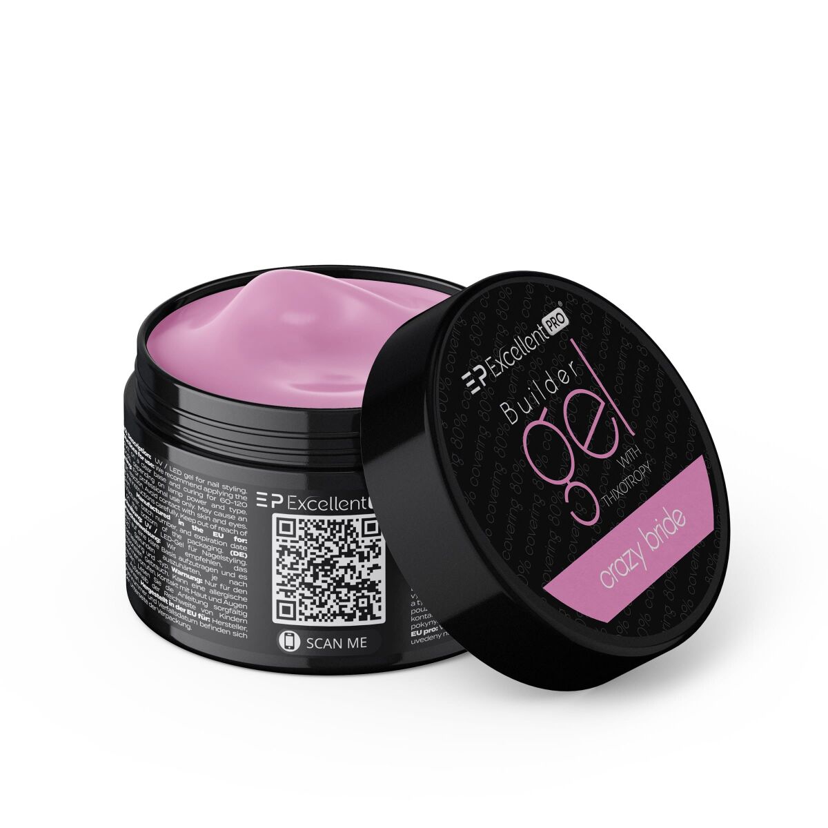 Builder Gel With Thixotropy Crazy Bride Stavební Gel S Tixotropními Vlastnostmi Crazy Bride