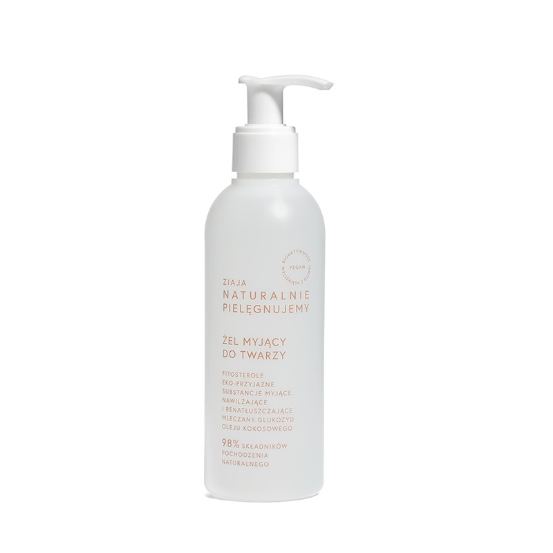 Prirodzene Ošetrujúci Čisticí gel Na Tvár 200 Ml