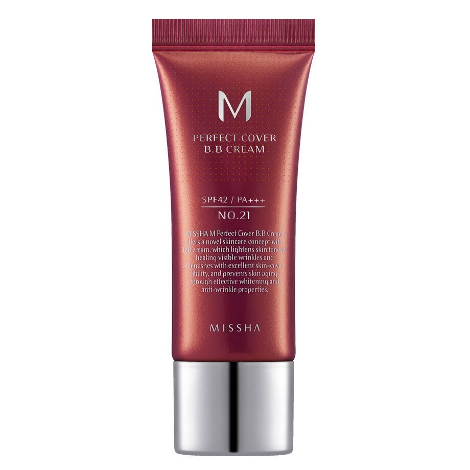 M Perfect Cover BB Cream SPF42/PA++ Multifunkční BB Krém č. 21 Light Beige 20 ml