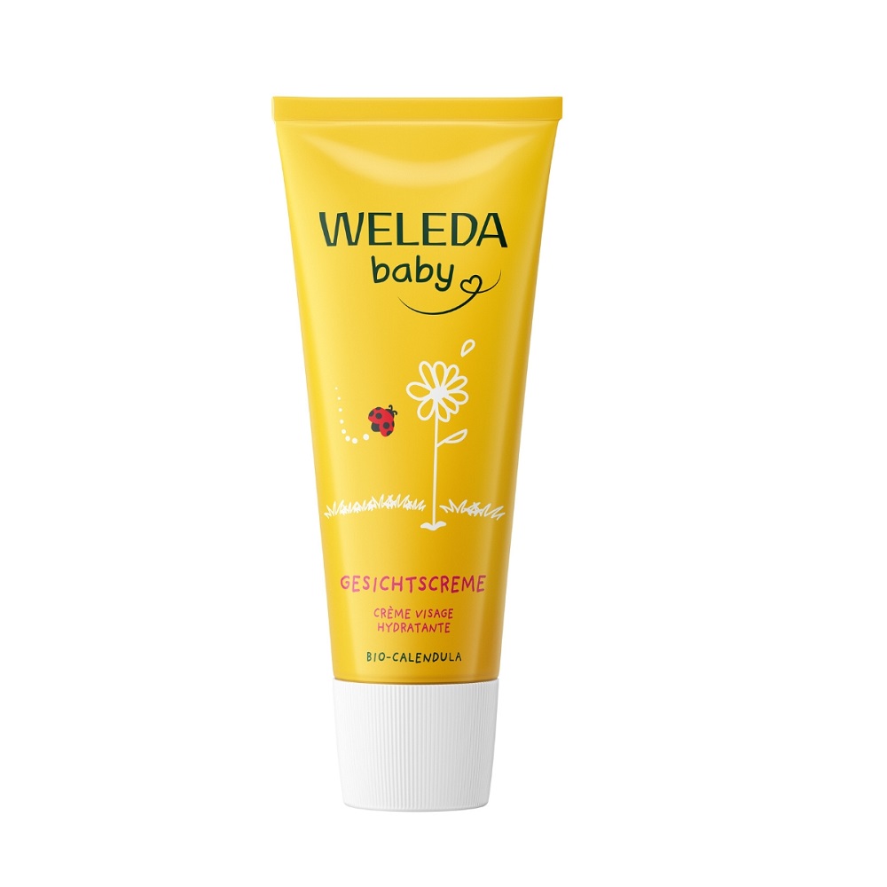 Calendula Baby Dětský Krém Na Obličej S Měsíčkem Lékařským