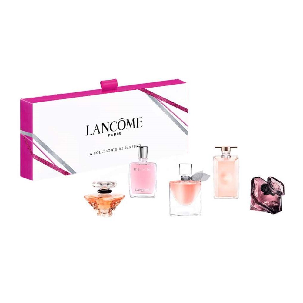 La Collection Miniatures Sada Idole 5 Ml + La Vie Est Belle 4 Ml + Tresor 7,5 Ml + La Nuit Tresor 5 Ml + Miracle 5 Ml