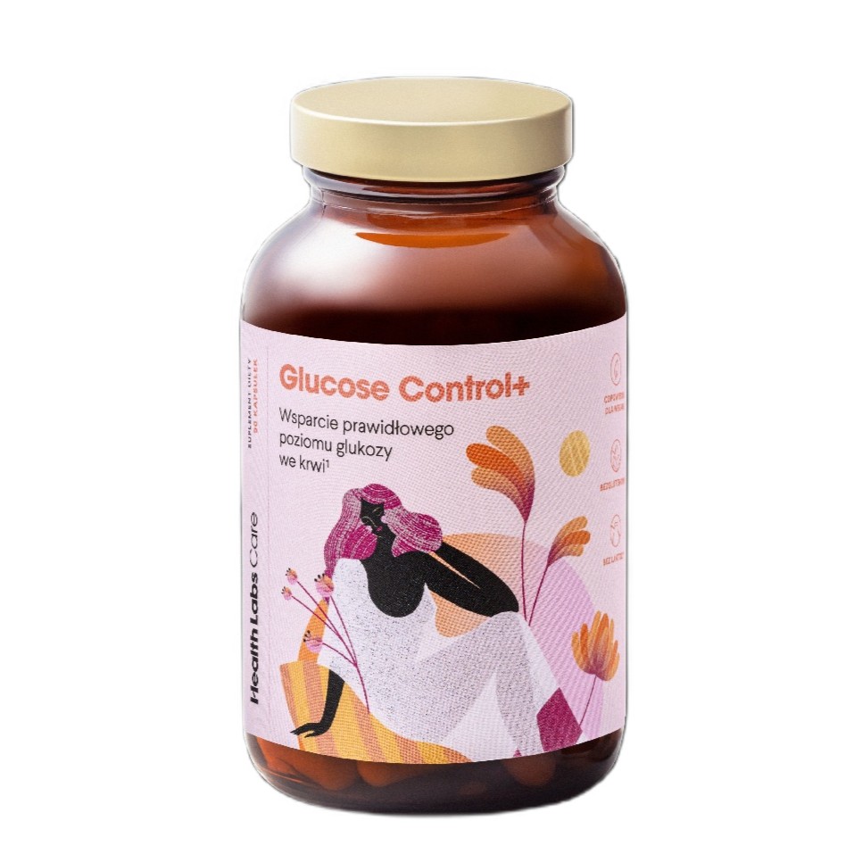 Glucose Control+ Doplněk Stravy 90 Kapslí