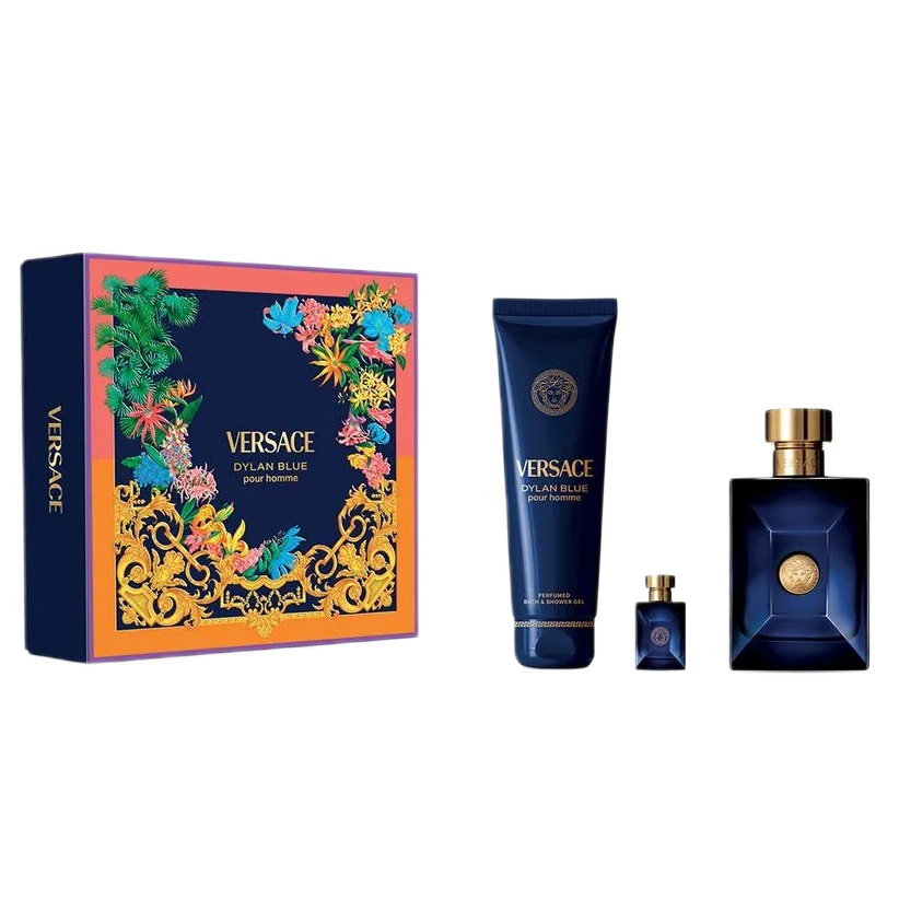Sada Versace Pour Homme Dylan Blue: Ve Spreji + Ve Spreji + Sprchový Gel 100 ml