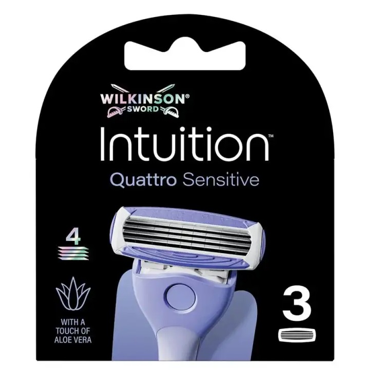 Intuition Quattro Sensitive Náplň Se 4 čEpelemi