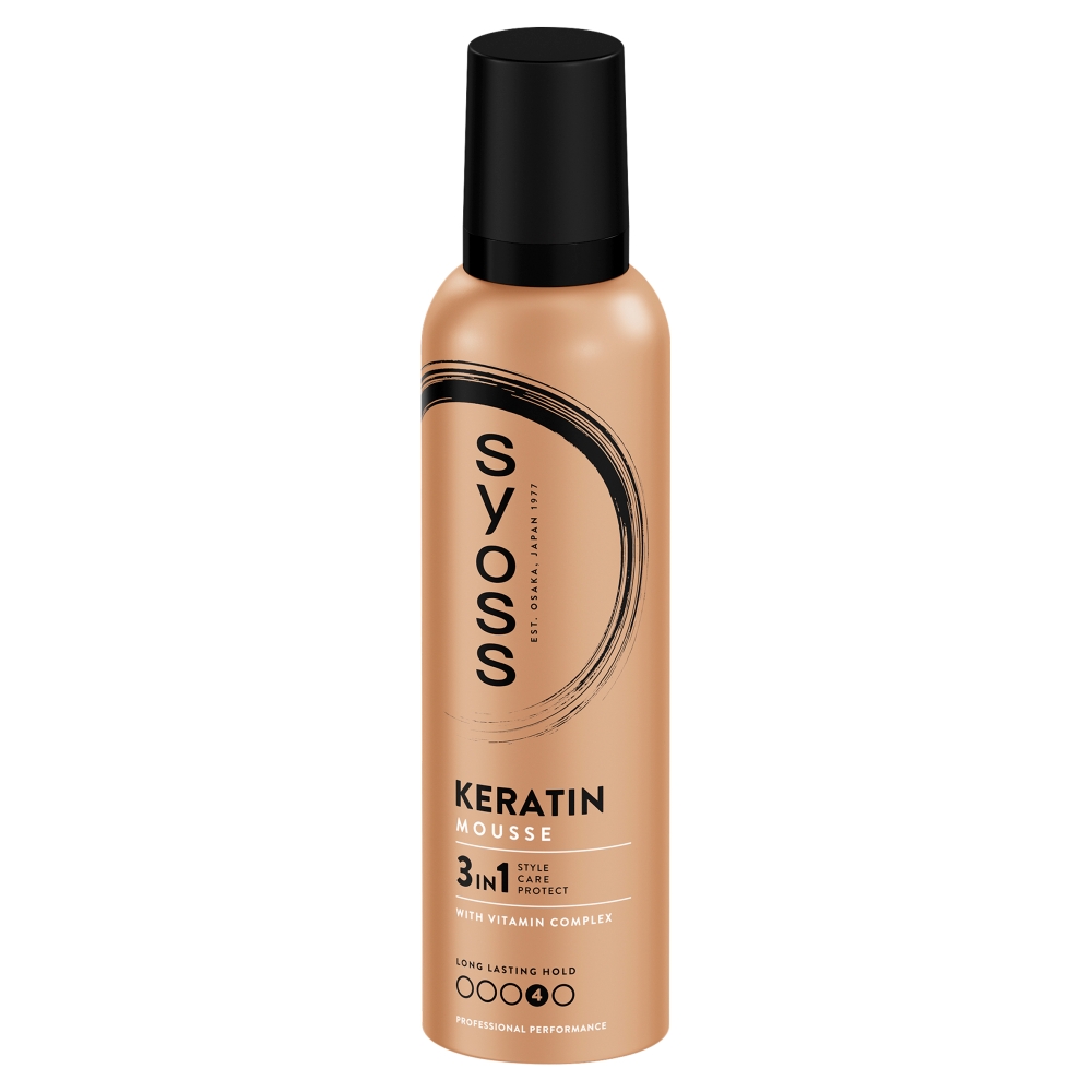 Keratínová Pena Na Vlasy Extra Strong 250ml