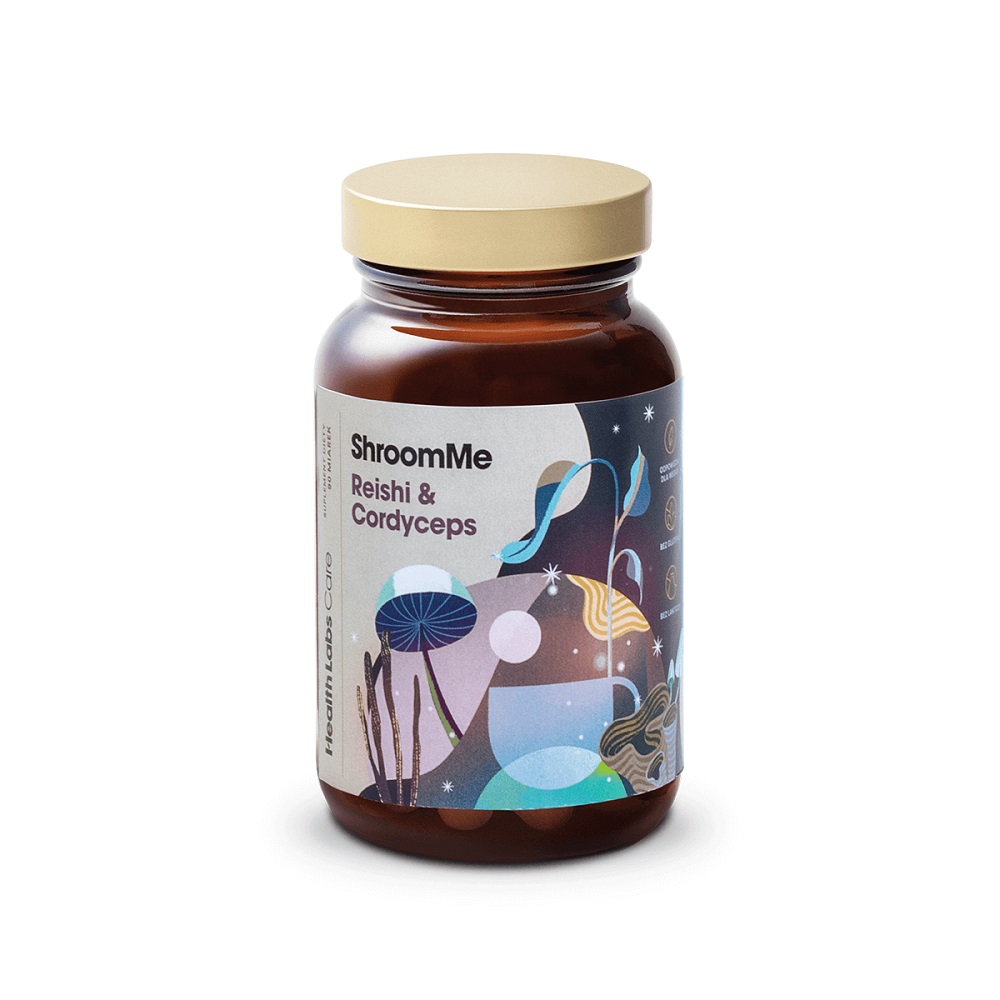 ShroomMe Reishi Cordyceps Doplněk Stravy 90 Porcí