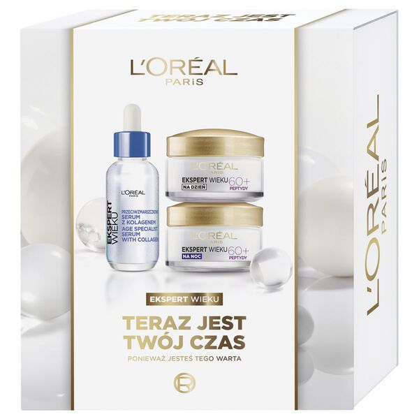 Zestawy Age Expert 60+ Pleťové Sérum + Denní Krém + Noční Krém