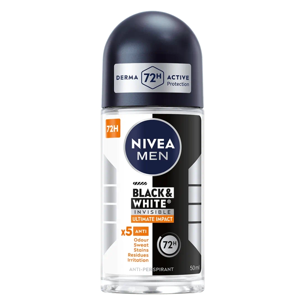 Pánsky Antiperspirant Black&White Invisible Ultimate Impact 2