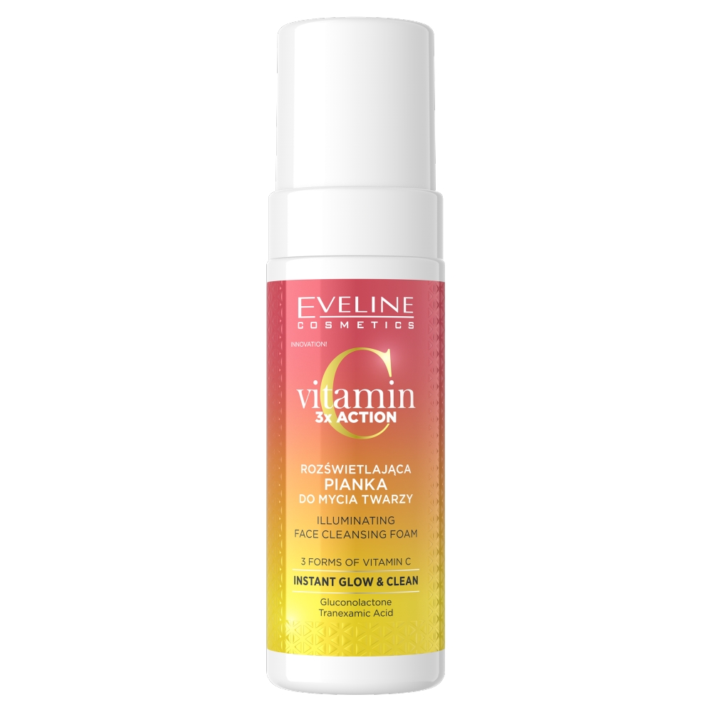 Vitamin C 3x Action Rozjasňující čIsticí Pěna Na Obličej 150 ml