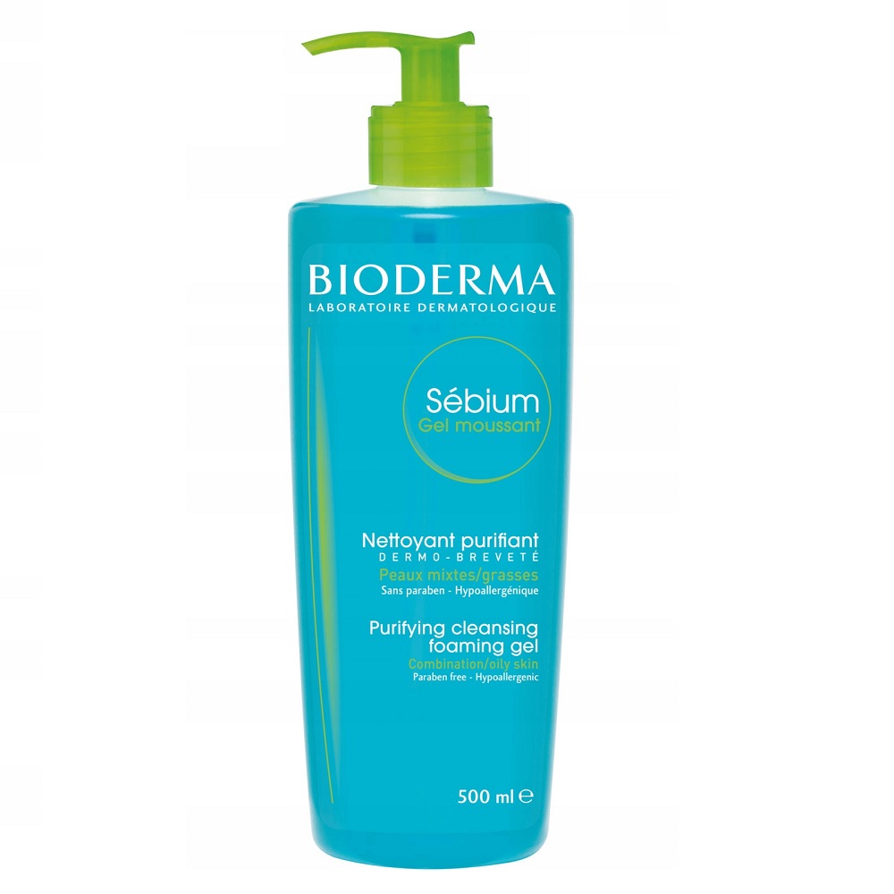 Sebium Gel Moussant Antibakteriální Mycí Gel Pro Mastnou A Smíšenou Pleť