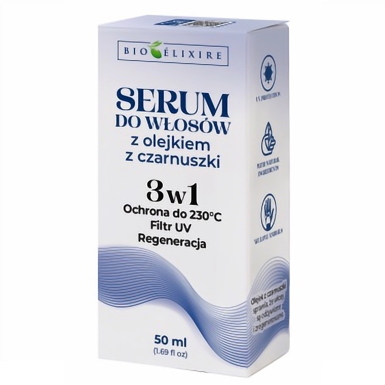 Vlasové Sérum S Olejem Z čErného Kmínu 3v1 50 ml