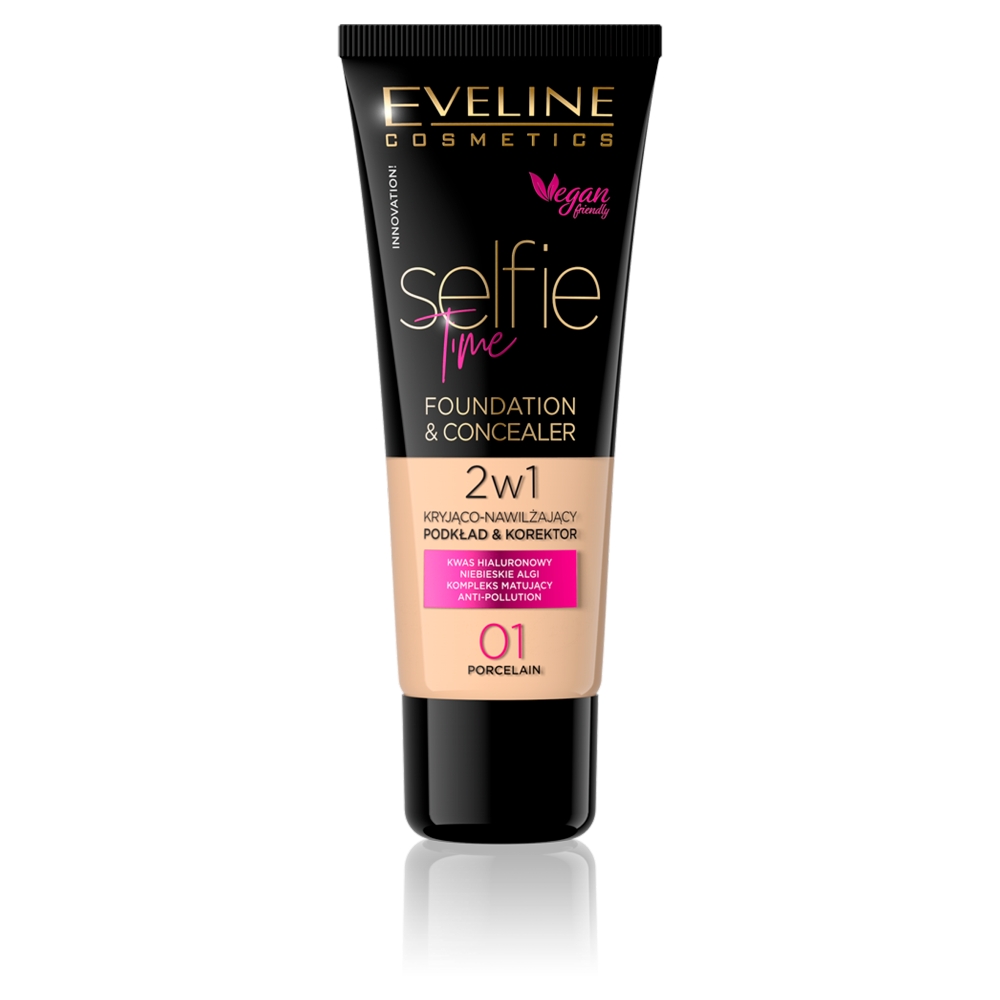 Selfie Time Foundation & Concealer Zakryvující A Hydratační