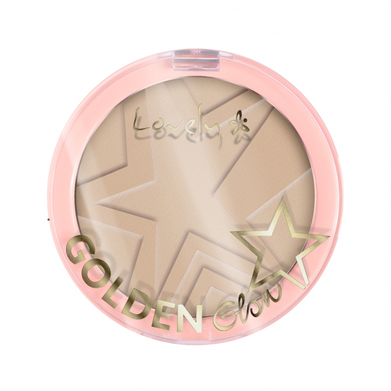 Golden Glow Powder Korekční Pudr Na Obličej 1 Banán 2