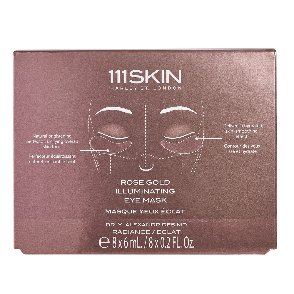 Rose Gold Rozjasňující Oční Maska