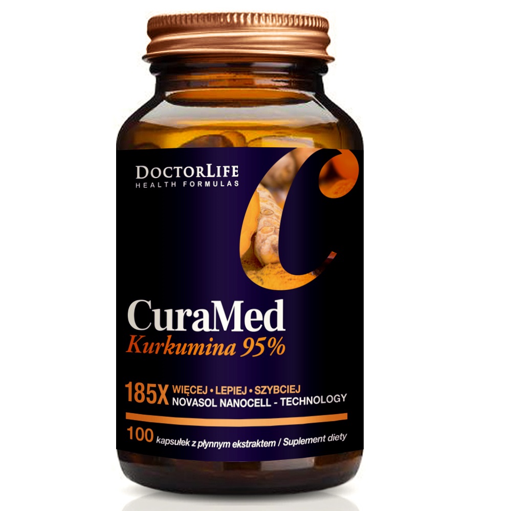 CuraMed NanoCell Kurkumin Micelární Doplněk Stravy 100 Kapslí