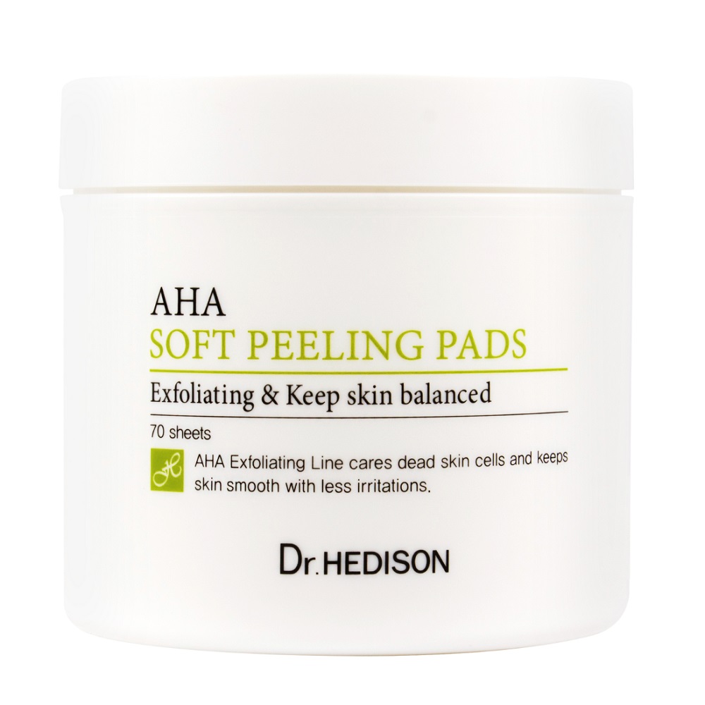 AHA Soft Peeling Pads Exfoliačních Polštářků Na Obličej