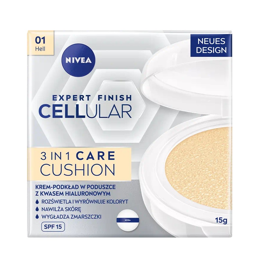 Expert Finish Cellular 3in1 Care Cushion Podkladový Krém SPF15 S Polštářkem 01 Light