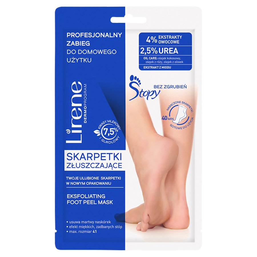 _ExfoliaČní Ponožky Profesionální Ošetření Pro Domácí Použití