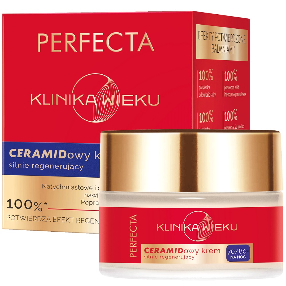 Klinika Wieku Ceramidový Intenzivní Regenerační Noční Krém 70/80+