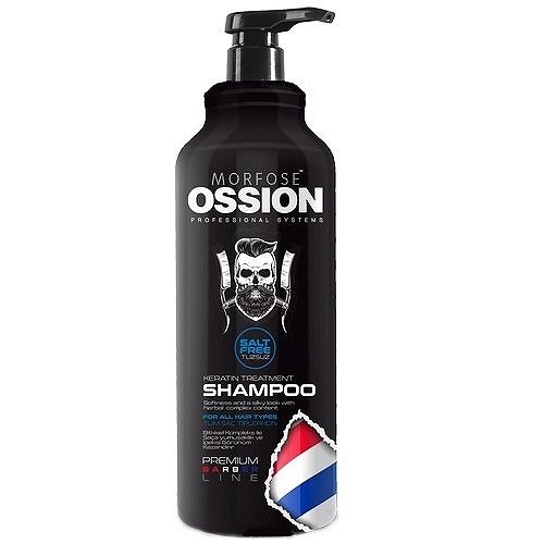 Ossion Premium Barber Purifying Shampoo 2v1 šAmpon Na Vlasy A Vousy 3