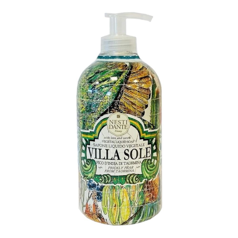 Villa Sole Fico D'India Di Taormina Tekuté Mydlo 500ml