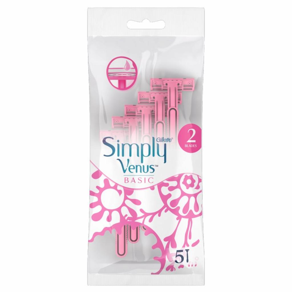 Simply Venus 2 Basic Jednorázové Holicí Strojky Pro žEny