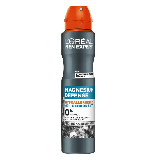 Men Expert Magnesium Defense Hypoalergenní Deodorant Ve Spreji 250 ml